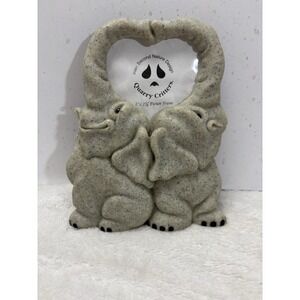 Quarry Critters 2x 2 3/4 Elephants Picture‎ Frame by Second Nature Design 2001